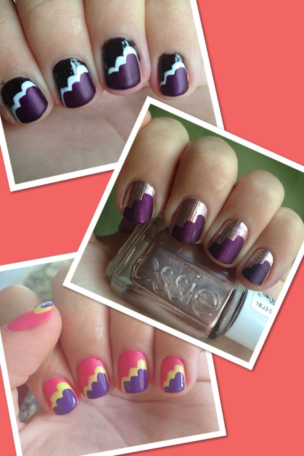 You can do it with another colours -like those- too! So please press the little heart button and also follow me on instagram: @sendesya Thank you so much!