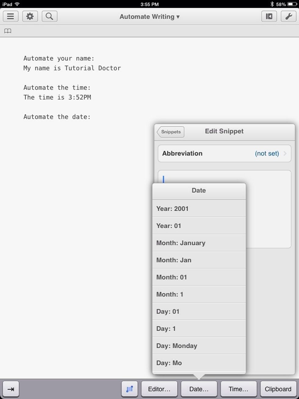 You can do this with dates also.