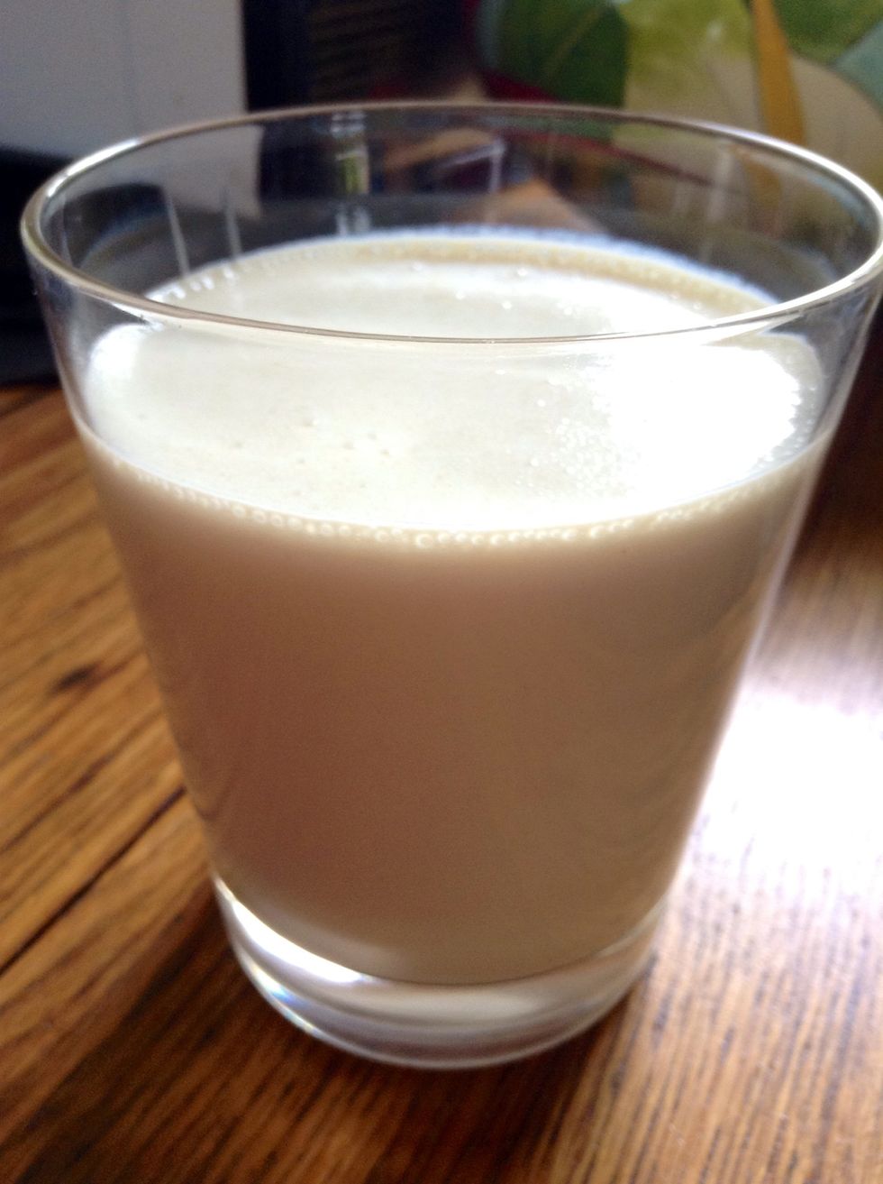 You can drink it like this or..