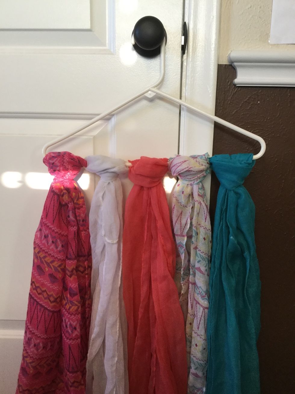 You can either leave them spread them out