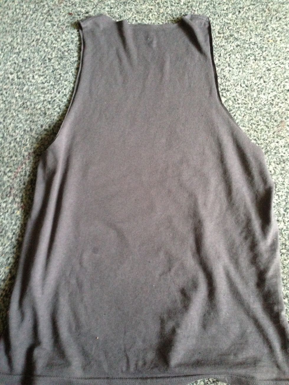 You can either leave your shirt alone and have it like this or take the back in a bit to show off your shoulders/back!