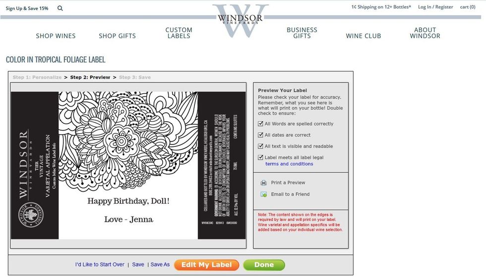 You can even email or print a preview for yourself or someone else to review.