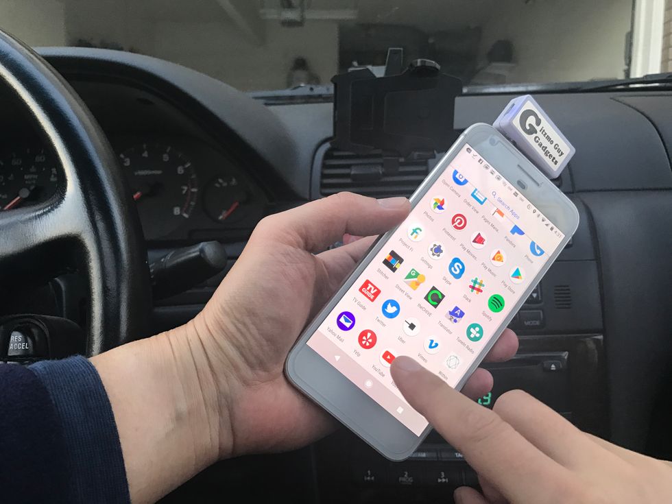 You can even play sounds from Youtube thru your car radio.