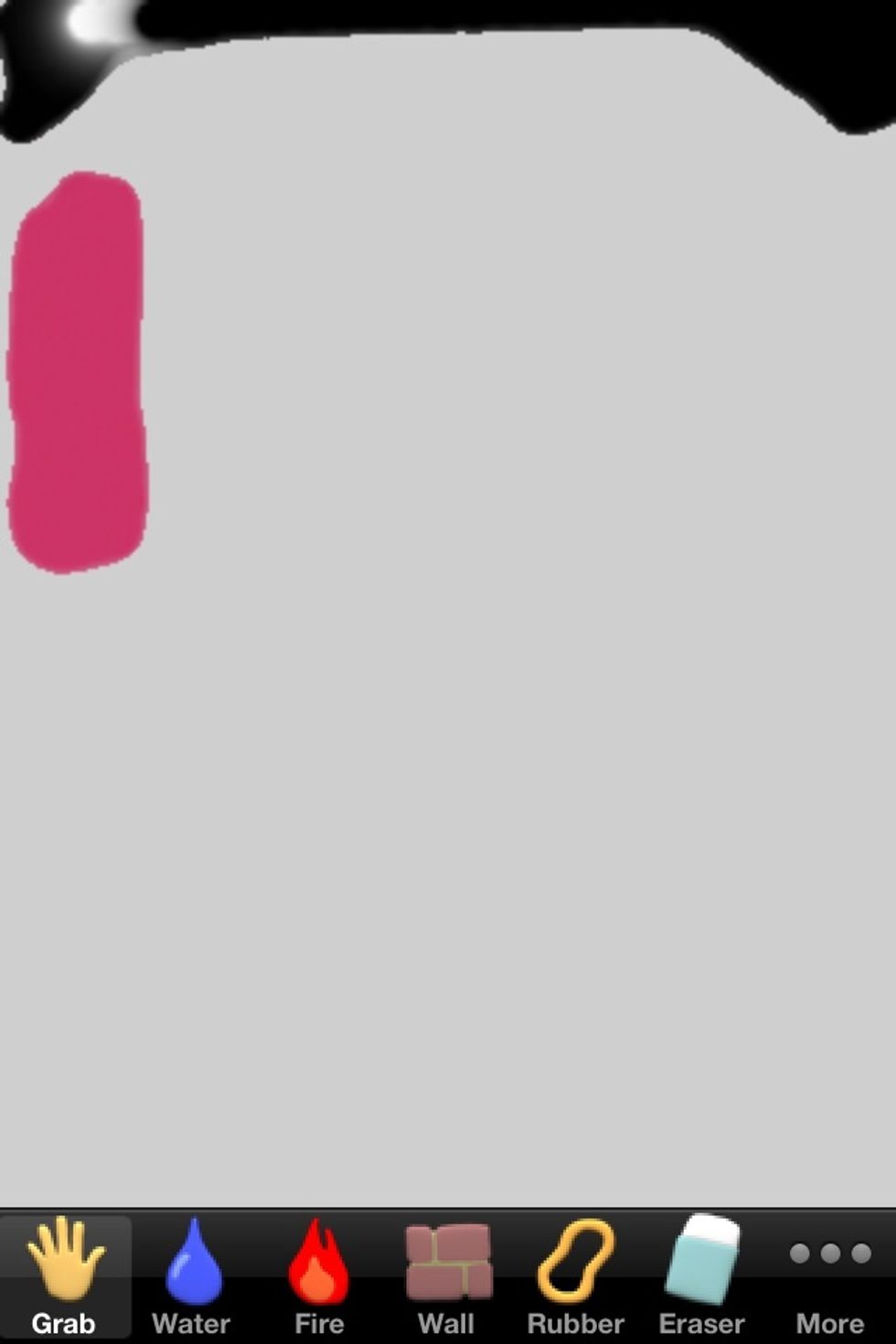 You can even tilt and the materials will interact with your tilt, you can use material outflow at the top to make some liquids and pretend drinking through it, how to reach outflow?..