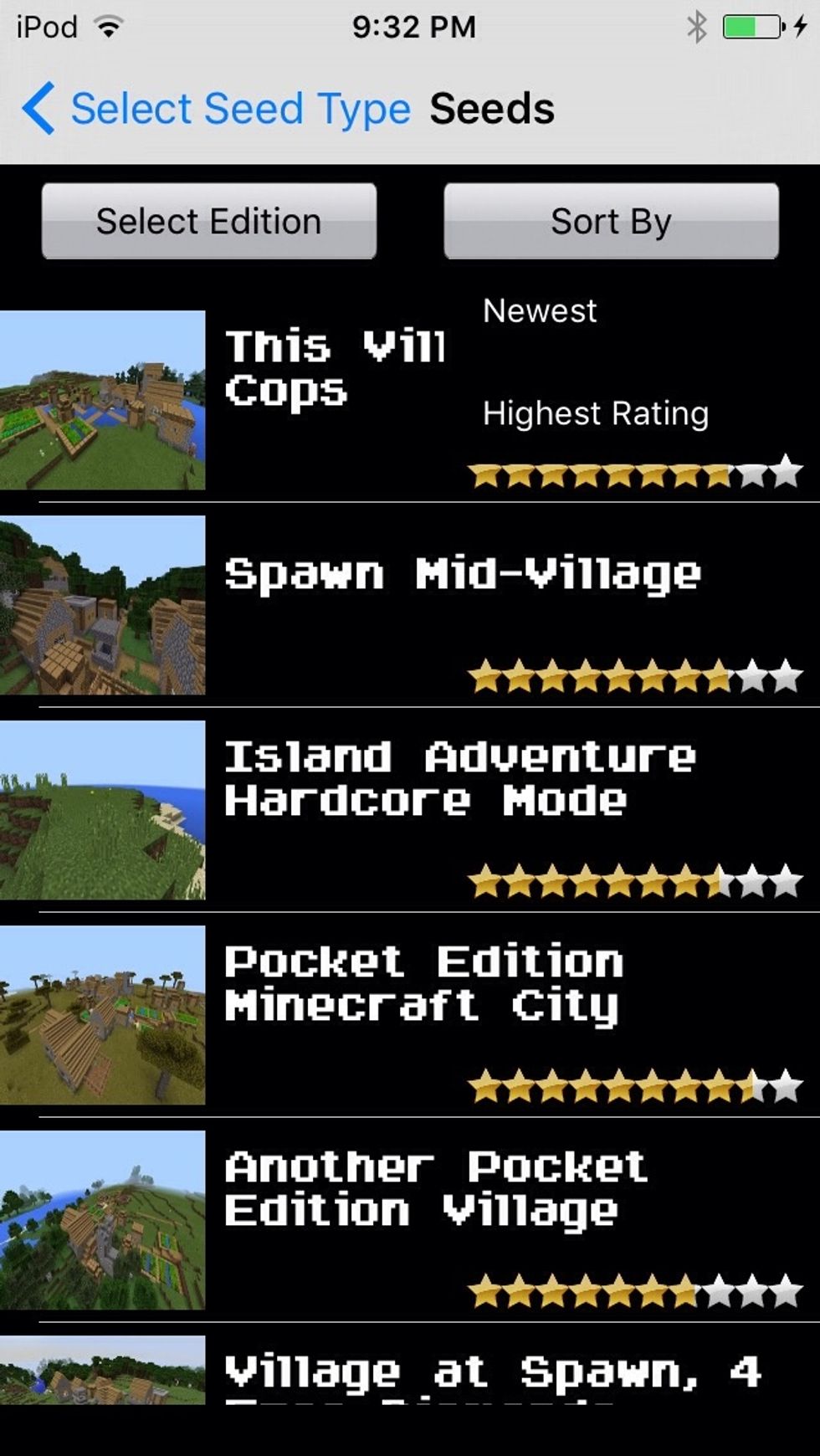 You can filter them