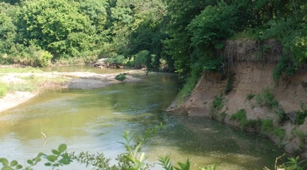 You can find creeks at the OLC but be carful not to fall in.