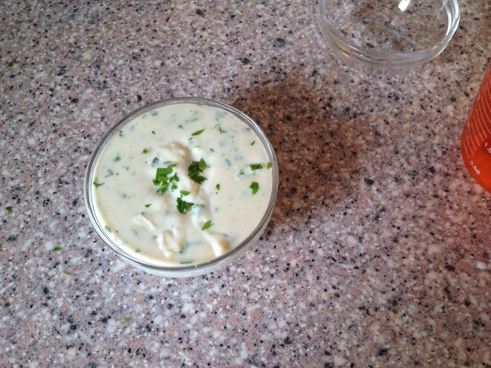 You can keep this in the fridge for a day provided you cool it down quickly. Back in the days when grandpa was a boy scout they could not cool it quickly enough hence the "don't reheat parsley" myth.