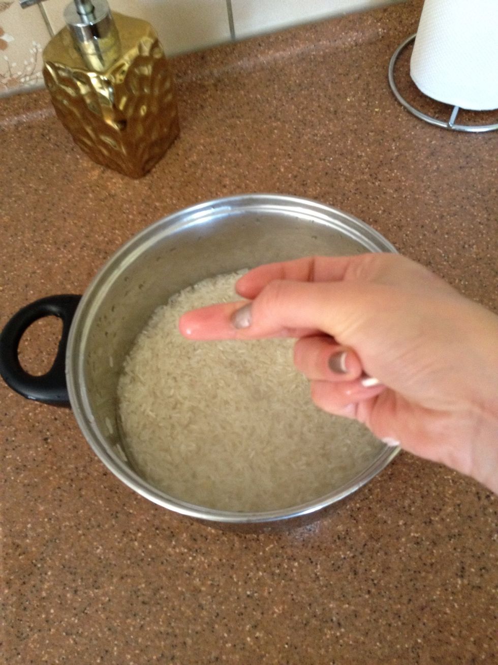 You can know how much rice here  you have