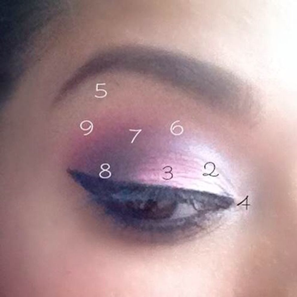 You can modify this look by building the colors more to create a deeper effect