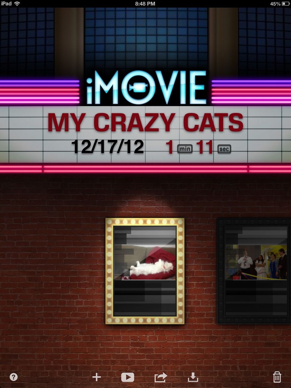 You can now give a name to your project.