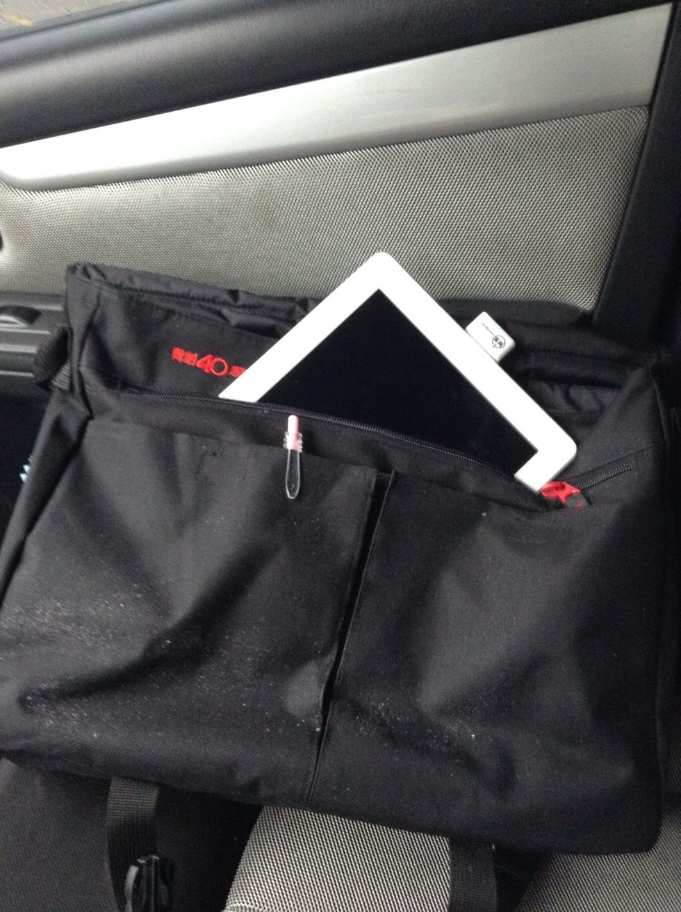 You can now put away your iPad2 in your purse or bag for safe keeping.