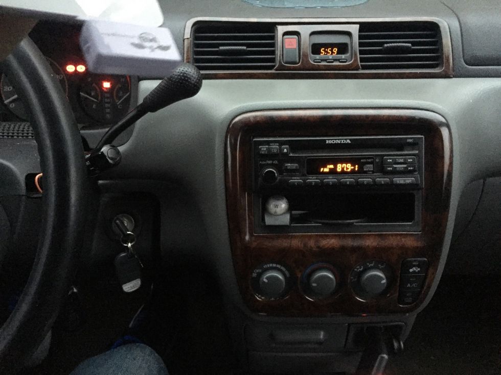 You can now store your iPad Air to your bag, and enjoy all the sound and music from it thru your car speakers.