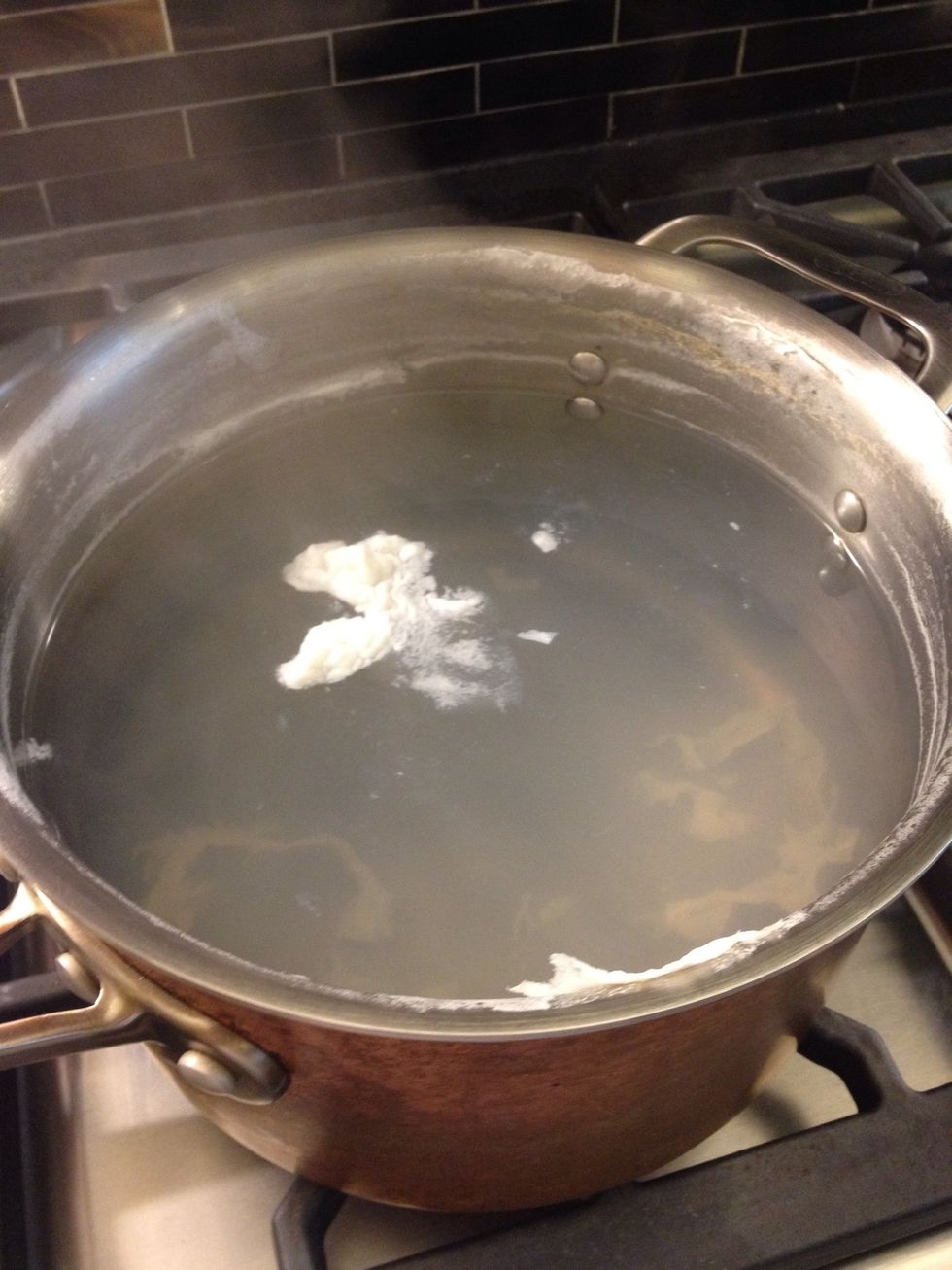 You can now turn off the stove