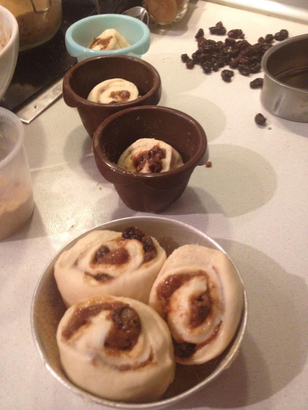 You can put a few in one bigger tin. do something like this.