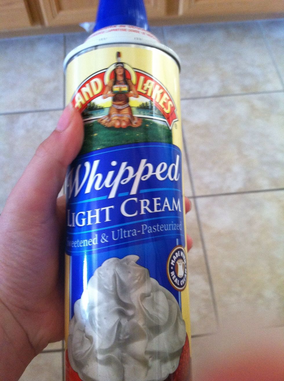 You can put whipped and ( or ) sirup on then if you like