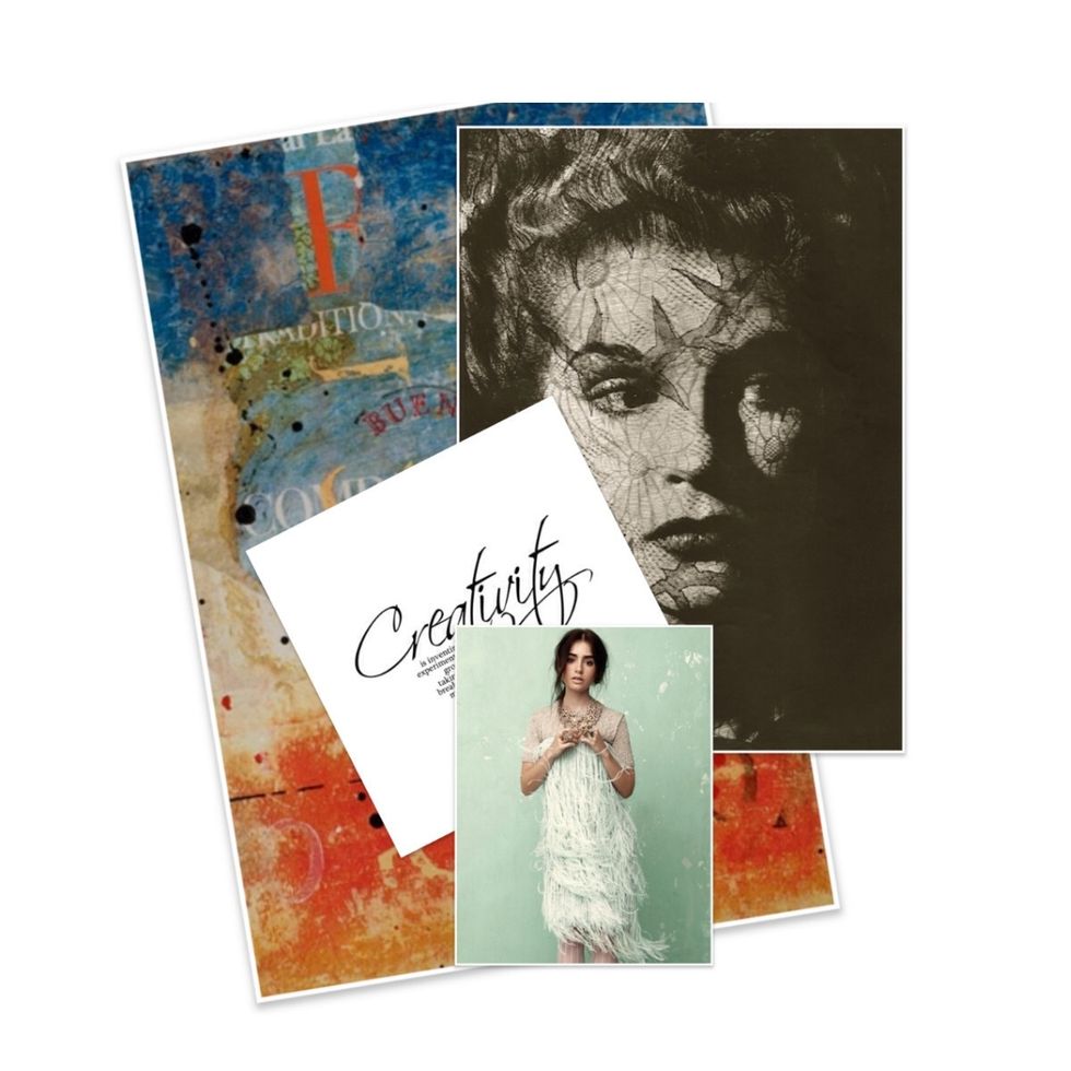 You can rearrange the photos, delete or add your own images from your Pinterest boards.