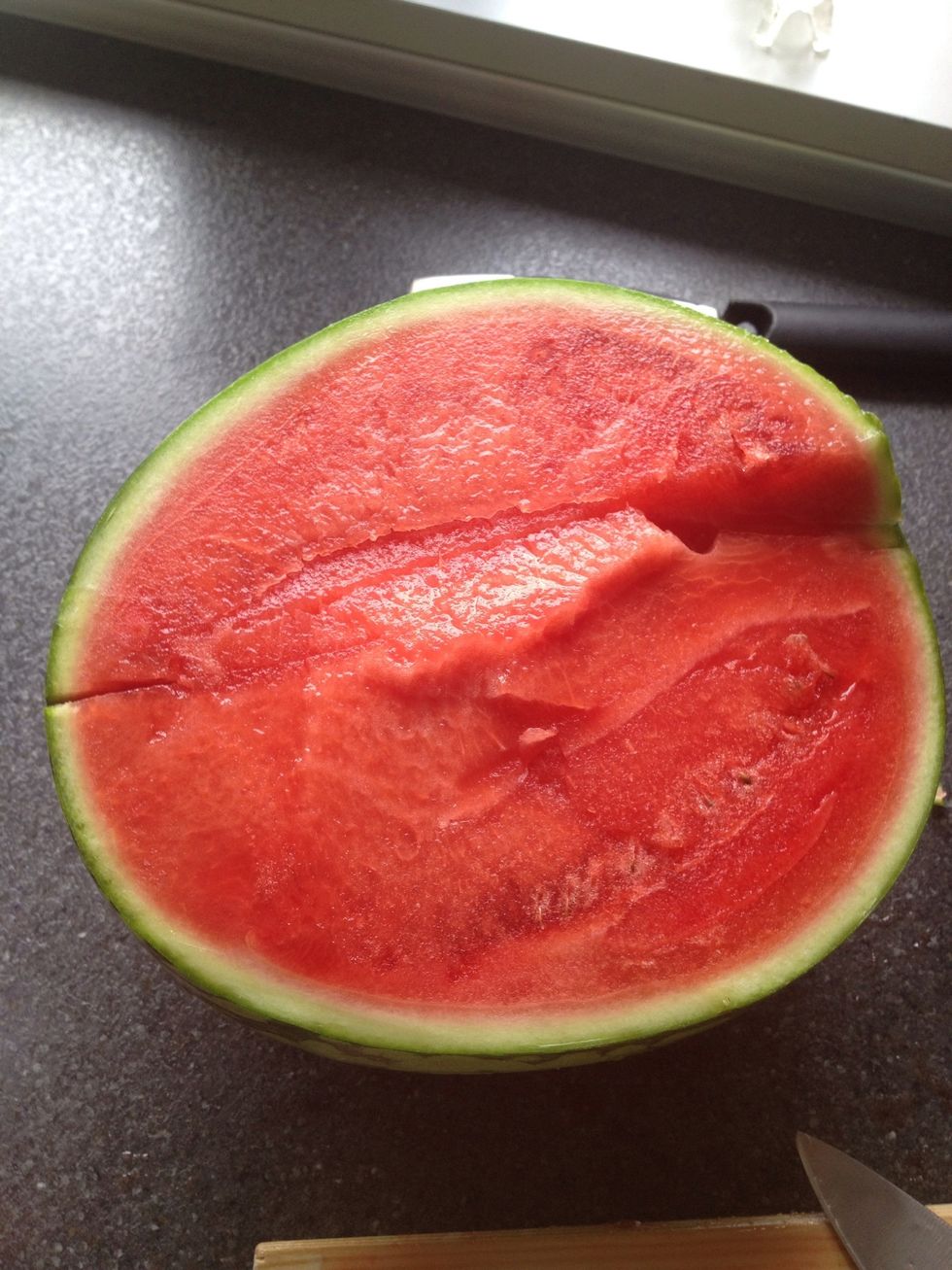 You can save the rest of the watermelon.