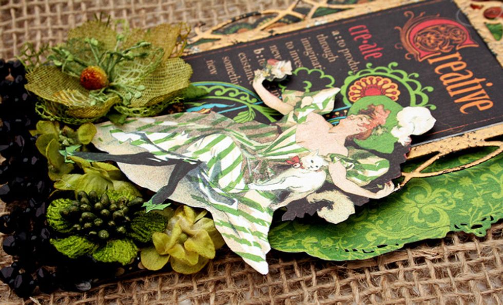 You can see how the layers are popped up in this photo.