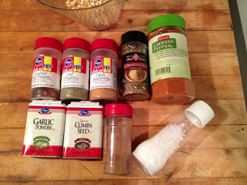 You can spice things up a little (pun intended) by seasoning the popcorn with the spice(s) of your choice... Garlic... Cayenne... Red pepper Flakes... Oregano... Cinnamon/sugar...Cajun spice... Etc...