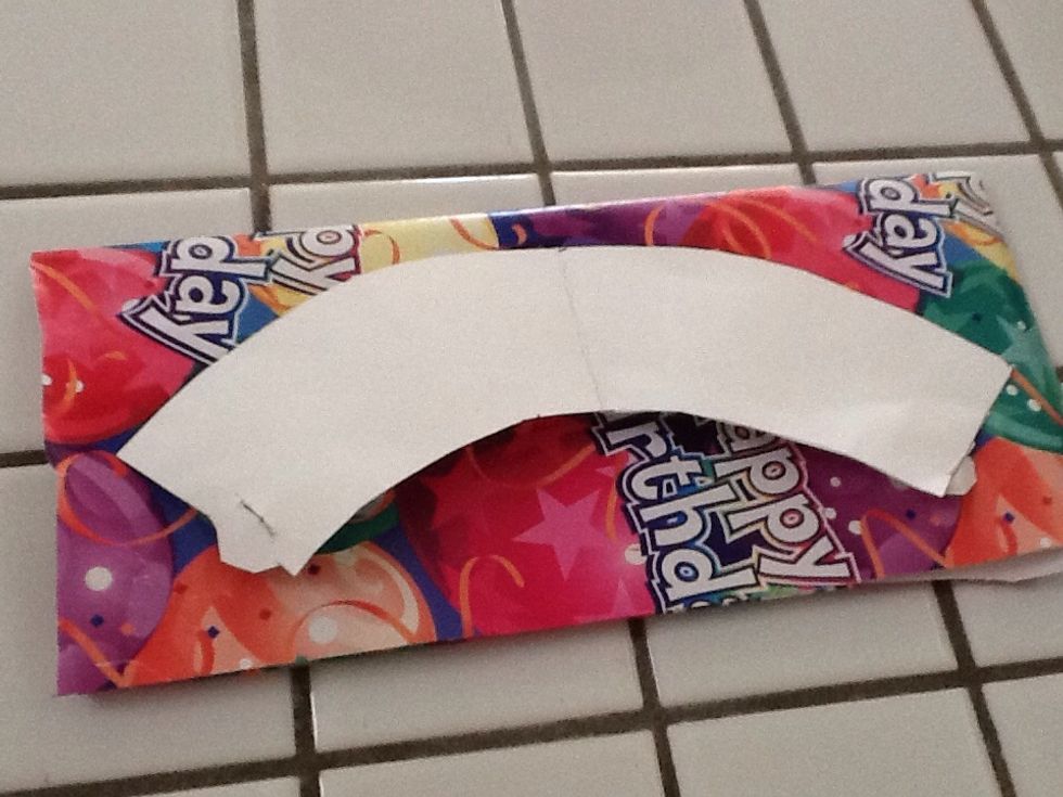 You can stack and cut out several wrappers at a time. Cut a slit for the tab on side opposite tab or just tape the edges! Get creative, use holiday paper, old calendars, gift wrap, mix it up!