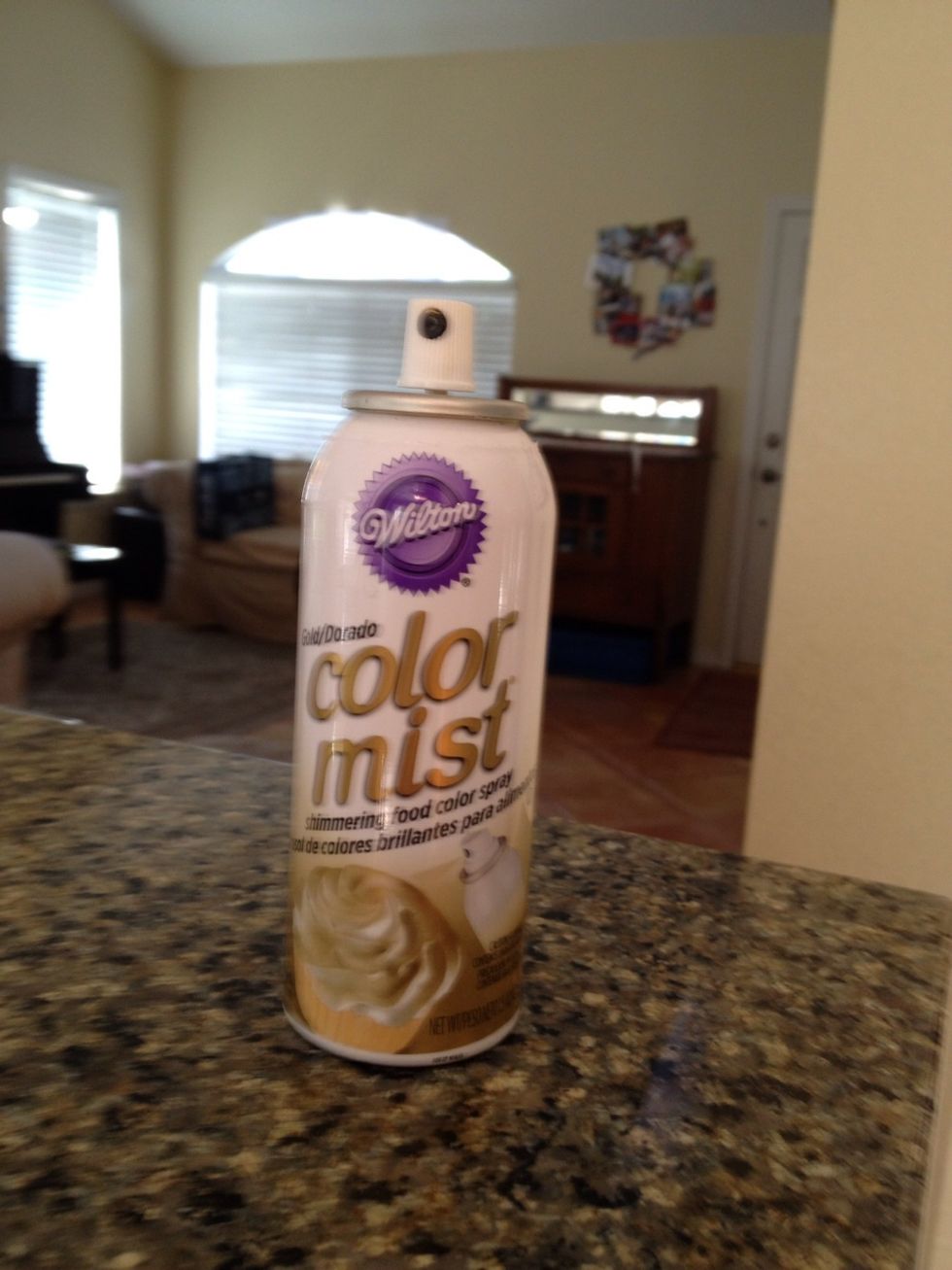 You can stay this over the frosting you can buy it at the A&J cake supply place