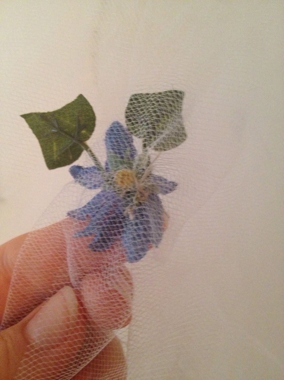 You can stitch them like so- or carefully glue them.
