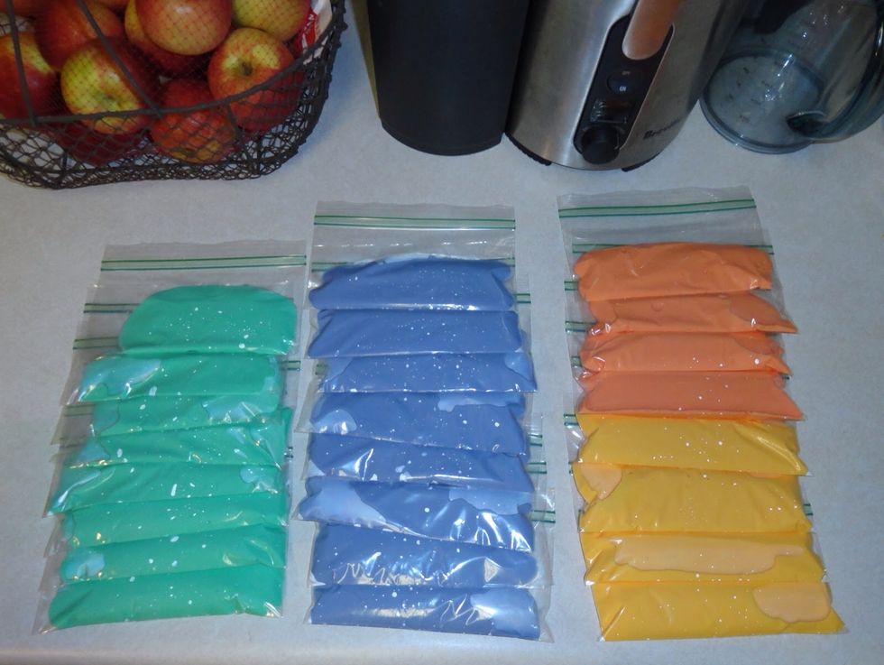 You can store it in snap lock bags or in air tight containers!