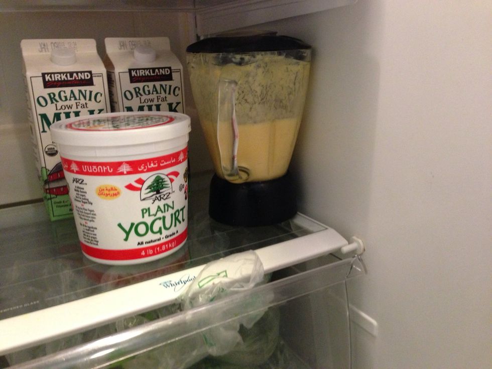 You can store the rest of the lassi in the fridge and it should last for a day. Ive never kept it for too long so I don't know if it can last longer than that. Just be careful ;)