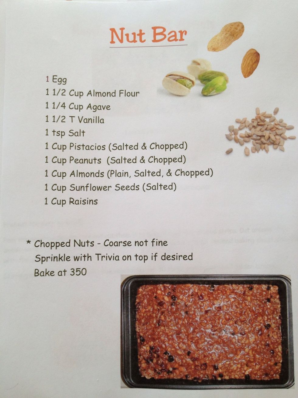 You can substitute any nut flour or nuts. You just want the same quantity.