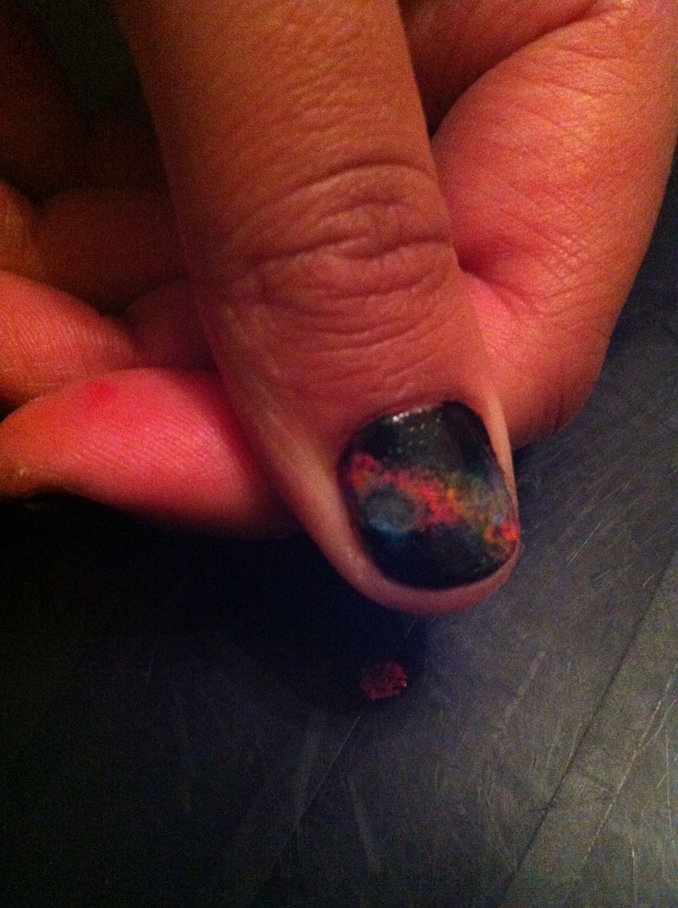 You can't tell in this picture but it does work!