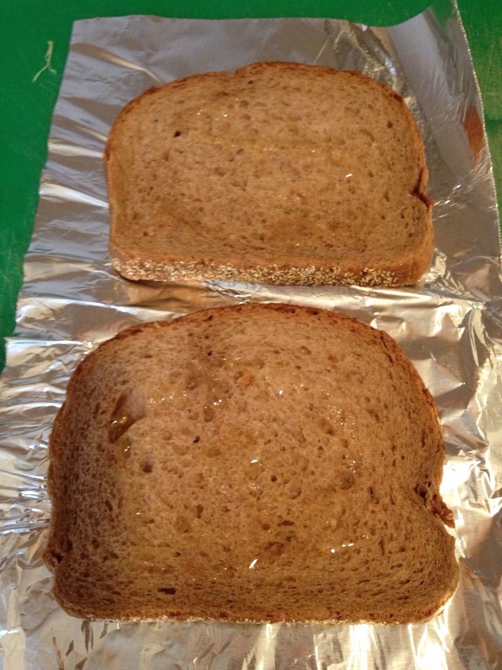 You can totally use prepared bread crumbs! I realized I didn't have any when I decided to make this dish so I drizzled some olive oil on two slices of bread and placed in oven at 350 degrees to toast.
