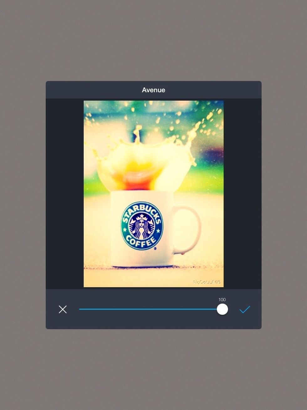 You can tune down the effect if it is too strong!