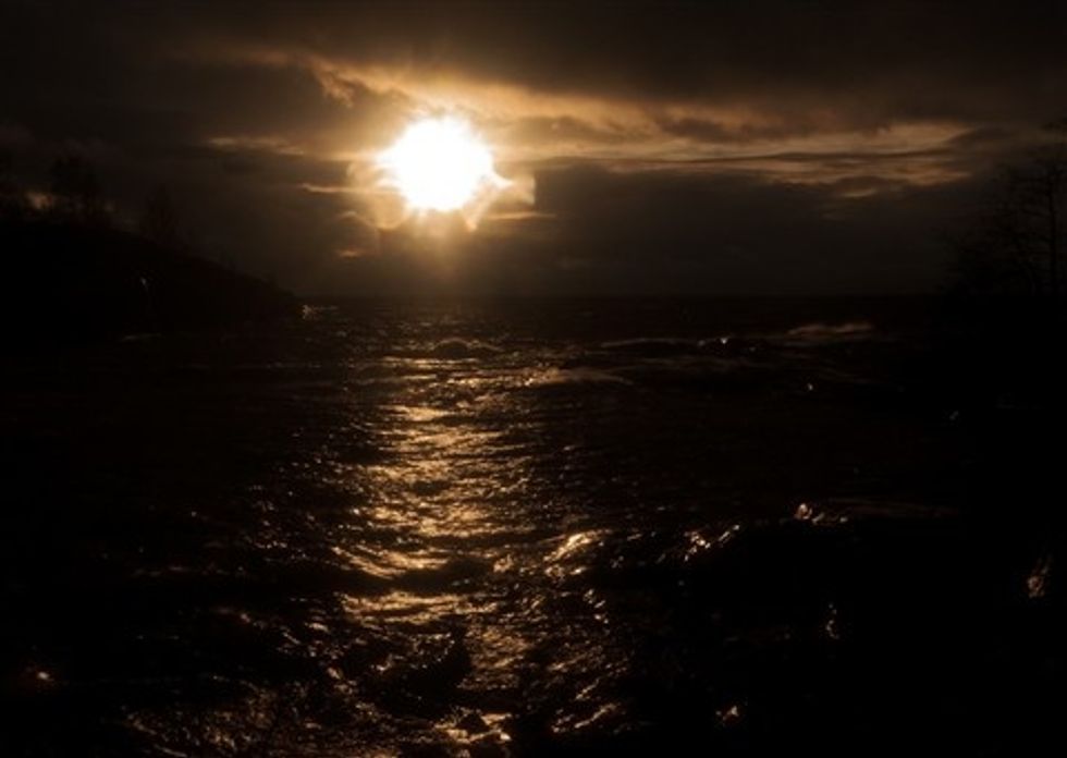 You can underexpose an image to create artistic effects or to capture DETAILS that would be too bright (called BLOWN OUT) in very bright images. The sun would be too bright and blow-out details here.