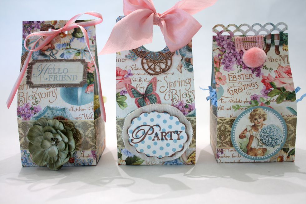 You can use all kinds of stickers or chipboard from the coordinating Graphic 45 collections to further decorate