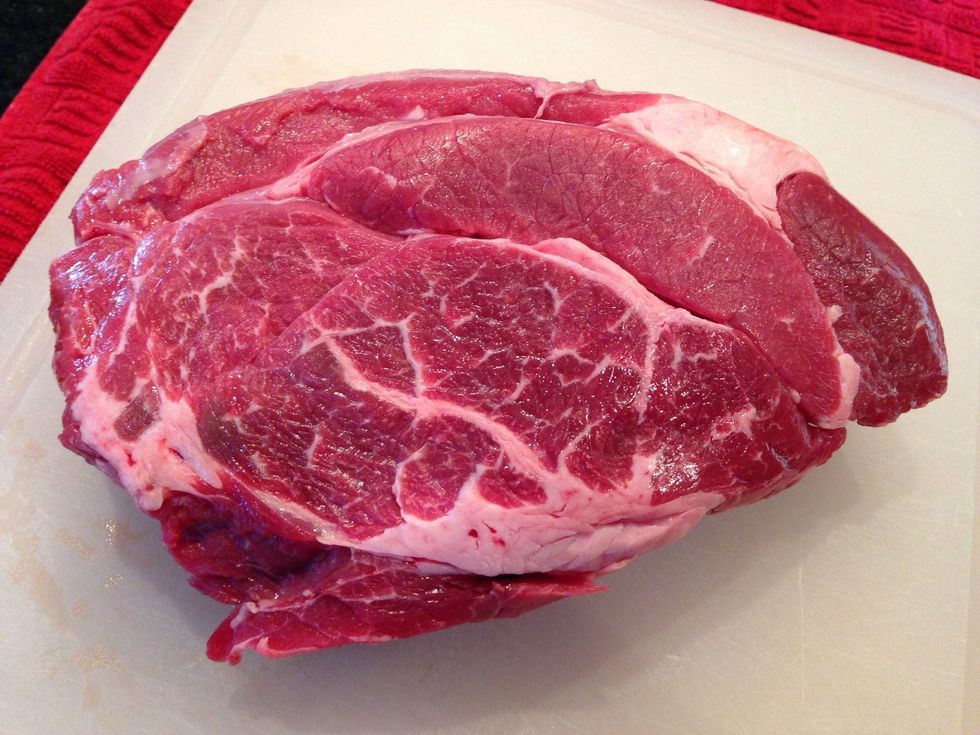 You can use any cut of meat you want, as long as it's a boneless chuck roast.