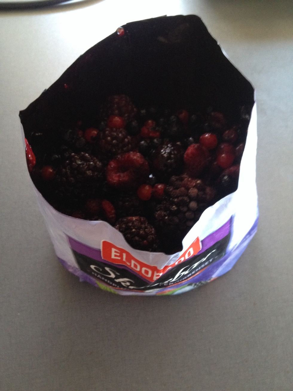 You can use frozen berries if you want
