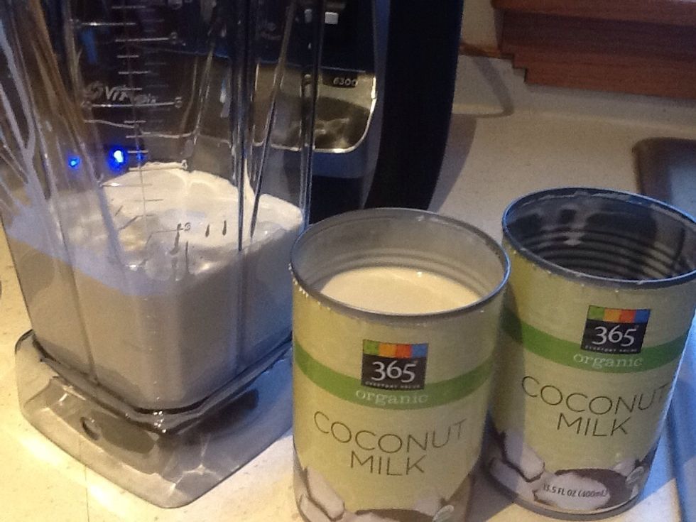 You can use more coconut milk, but I like to have some for pizza dough.