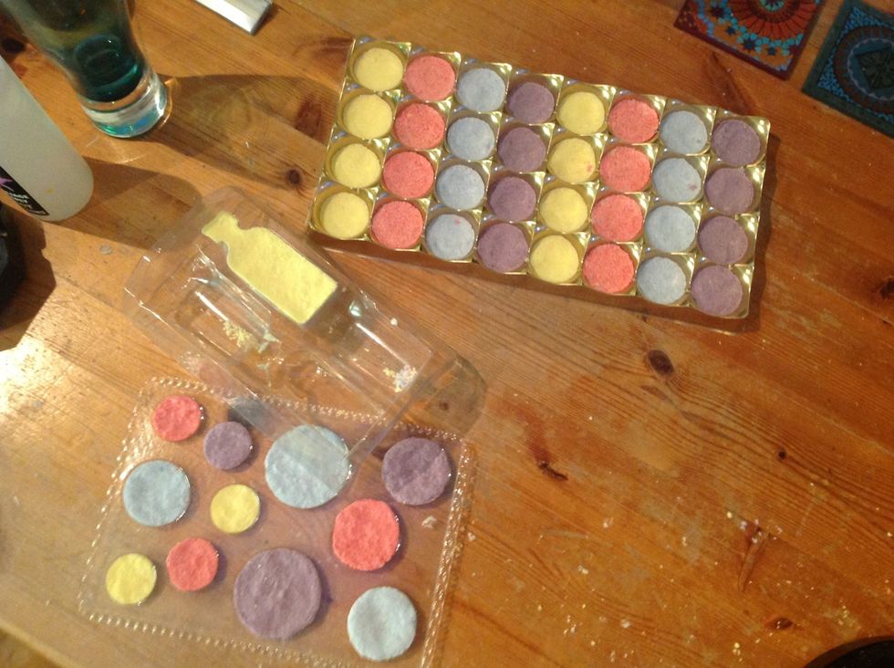 You can use pretty much any kind of plastic moulds to make bath bombs