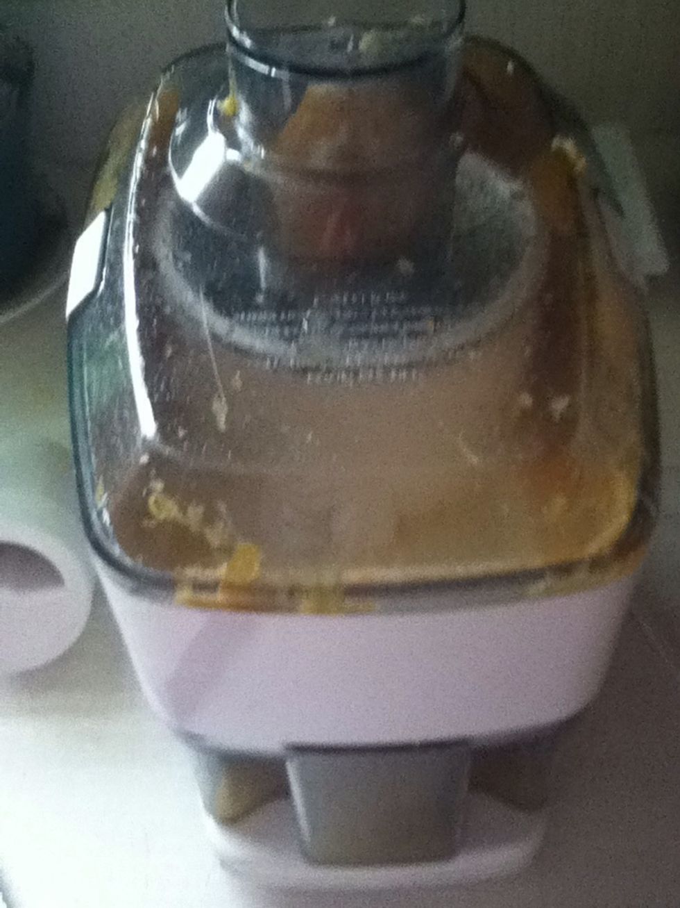 you can use the inside of the oranges for salad, or do what I did and juice it!:)