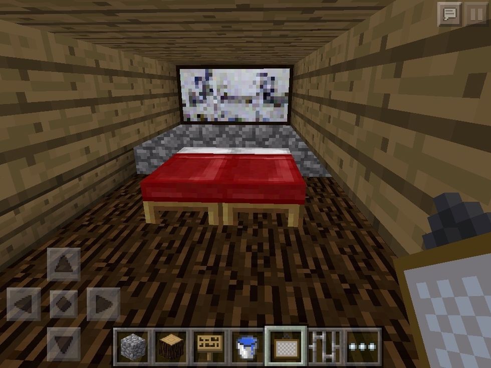 You can use the top floor
