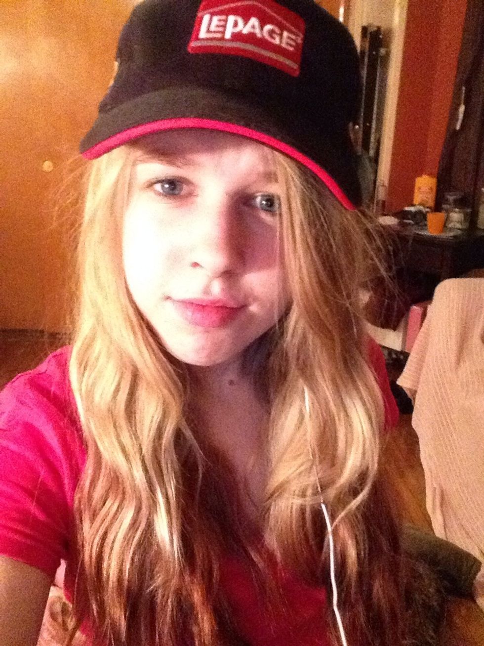 You can wear your cap forwards...