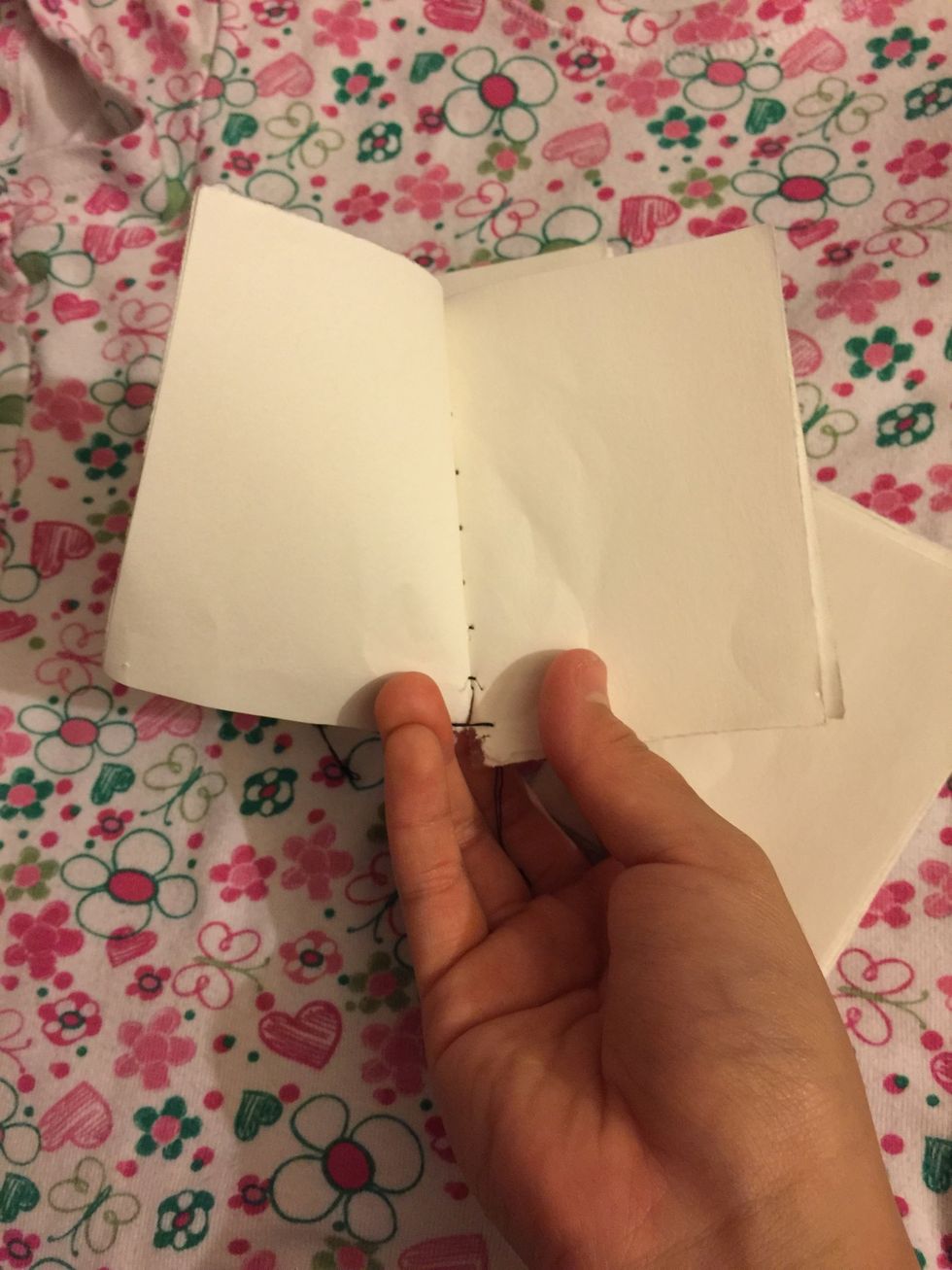 You can write things or doodle in them their yours!!!