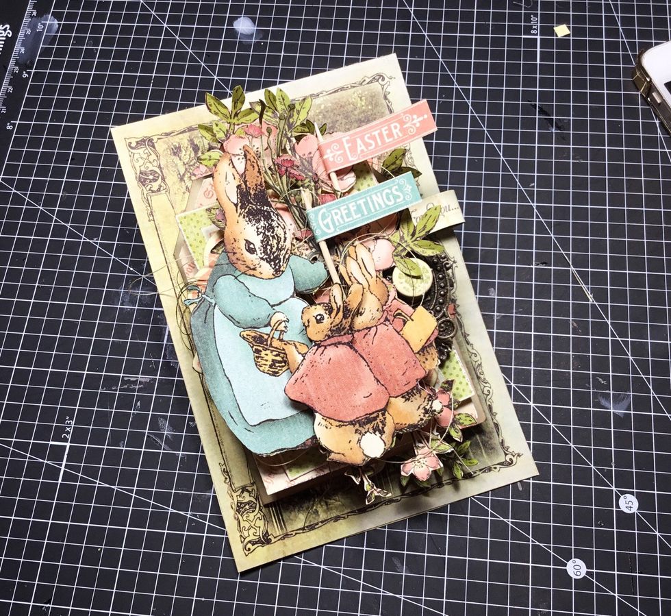 You card is now finished.