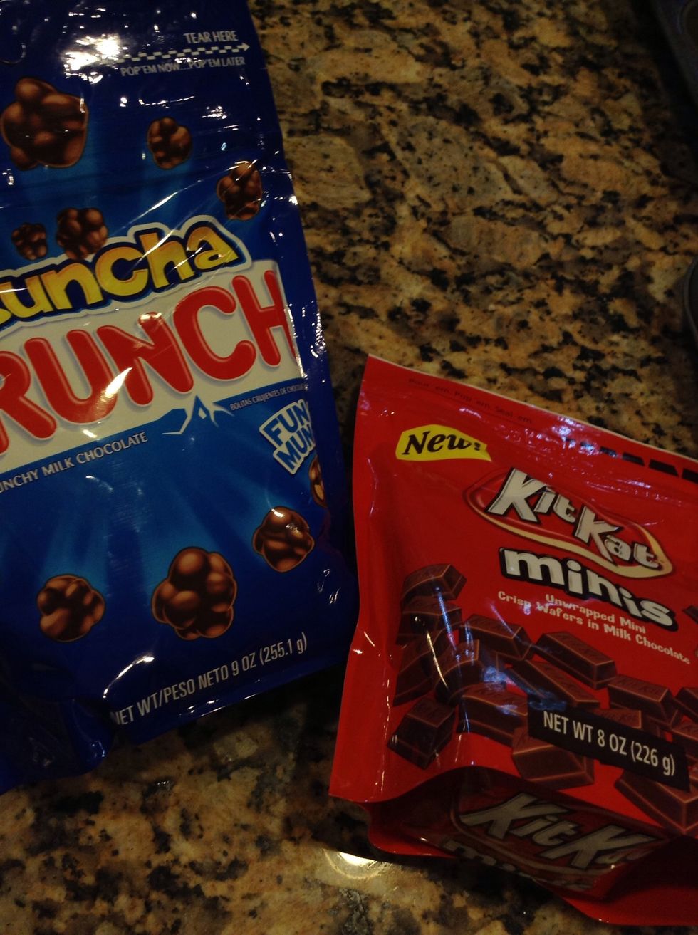 you could add anything to the dip. Sometimes we omit the chips and make it a candy bar dip. Add the mini's of kit kat's or crunch bars..you could add nuts and dried fruit. You get the picture ;)