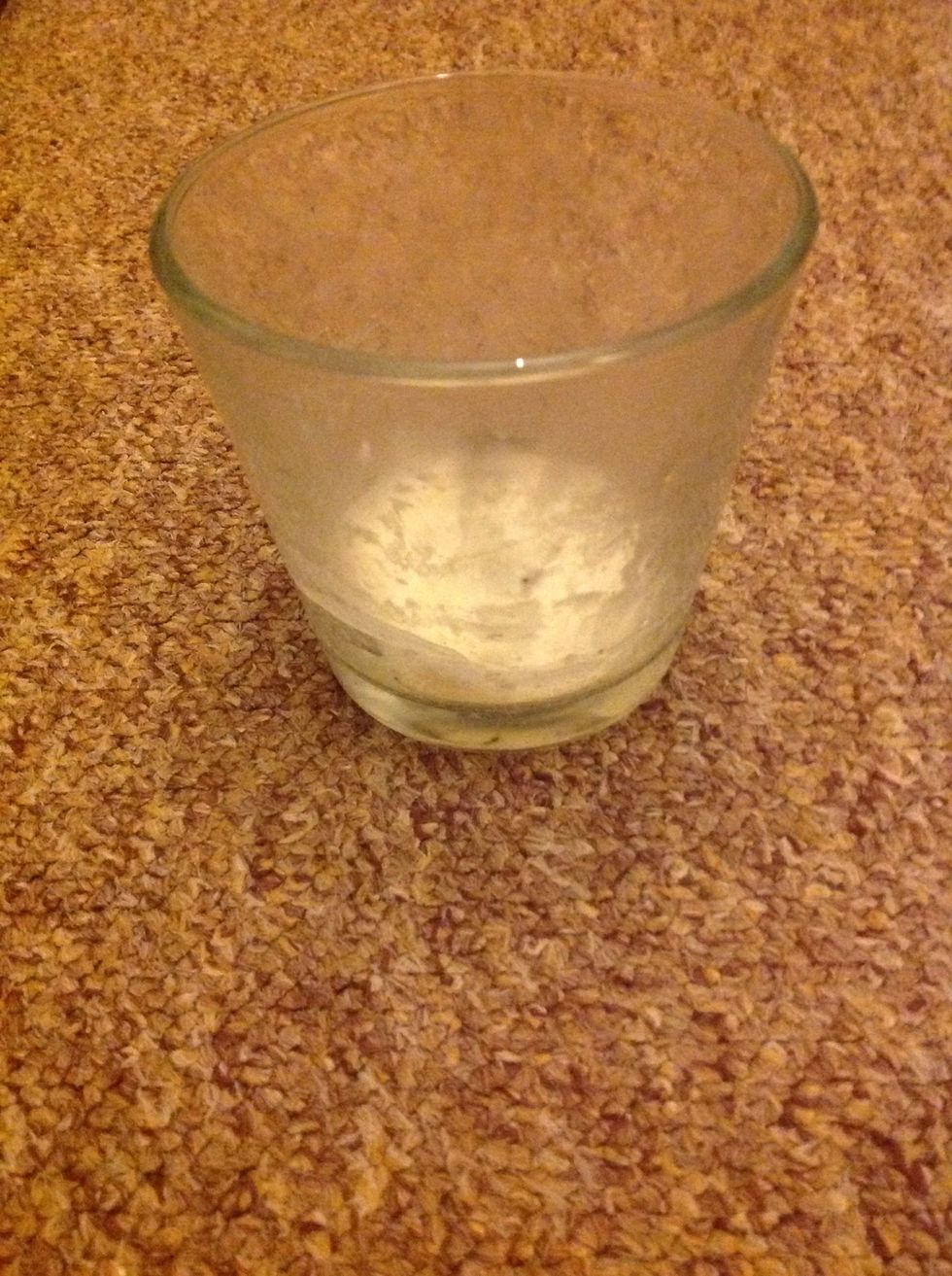 You could also go green and make use of some old candle containers or anything lying around...