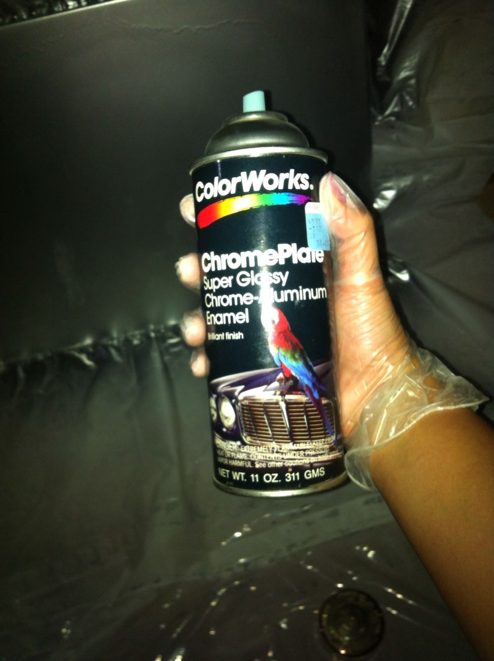 You could use any color you prefer.. I went with silver.