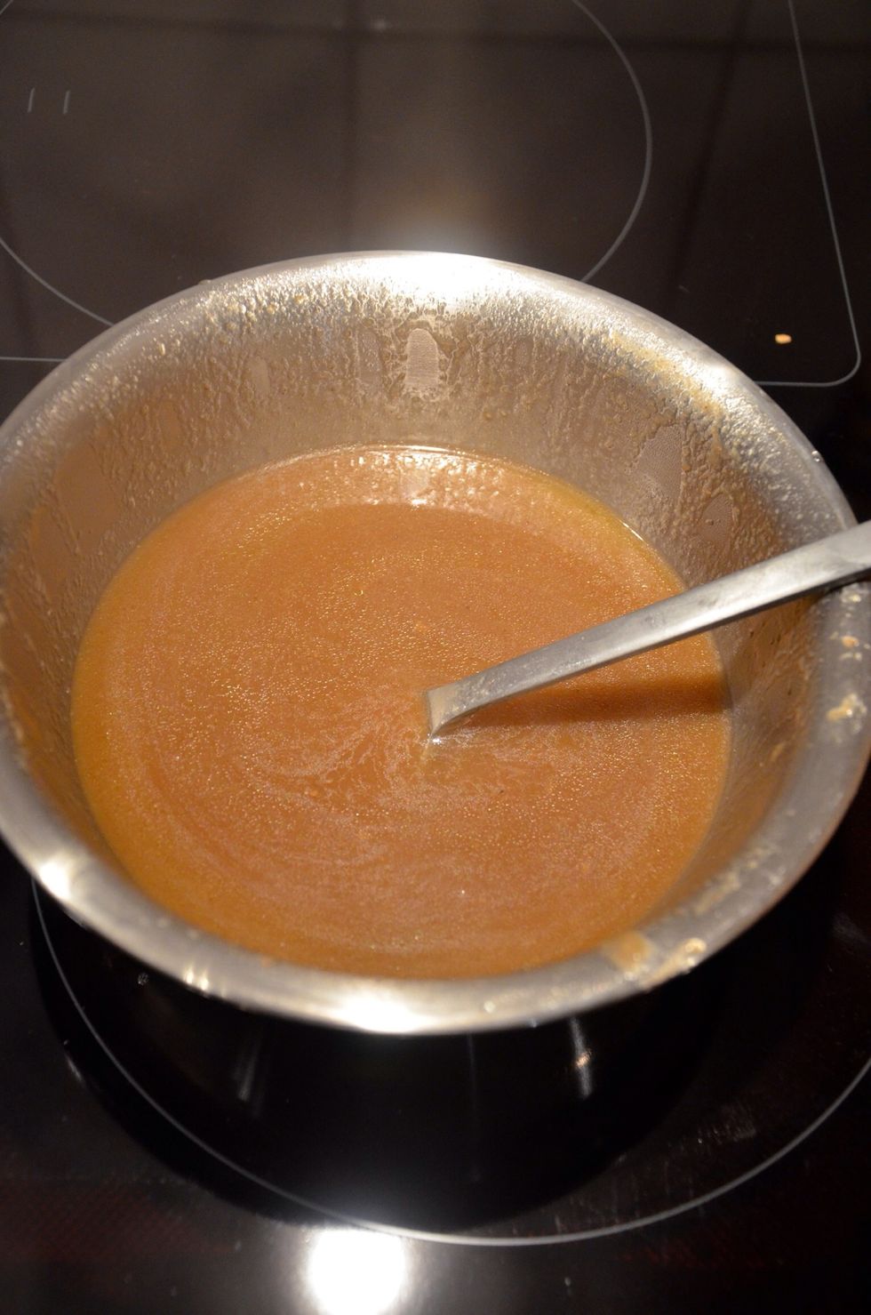 You end up with yummy gravy. You can let it boil down some more if you like it more concentrated.