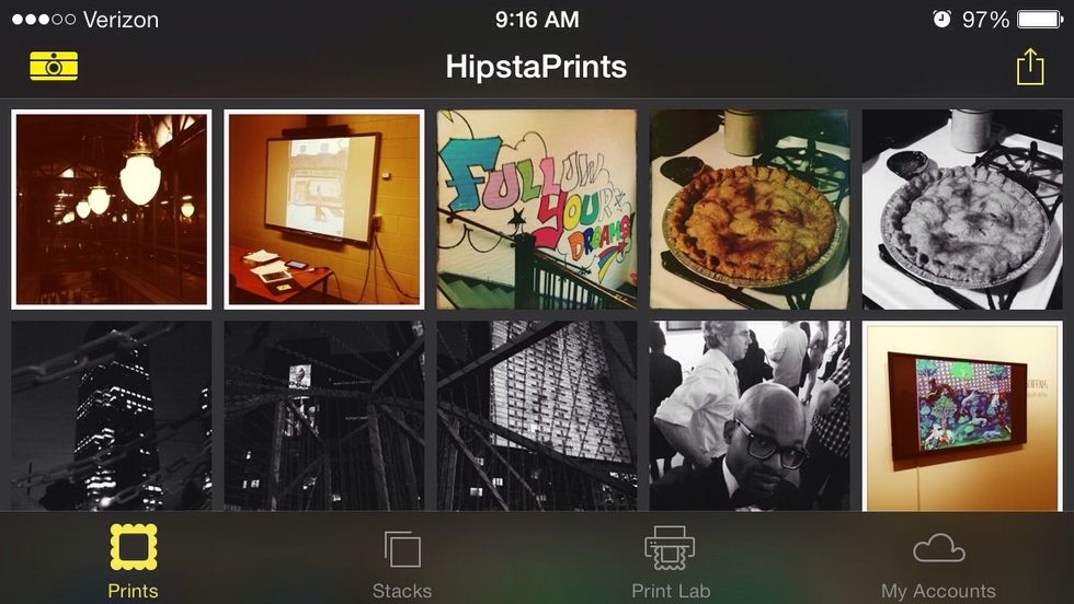 You even get to see your photos develop. The higher the resolution you shoot with the longer it takes to develop.