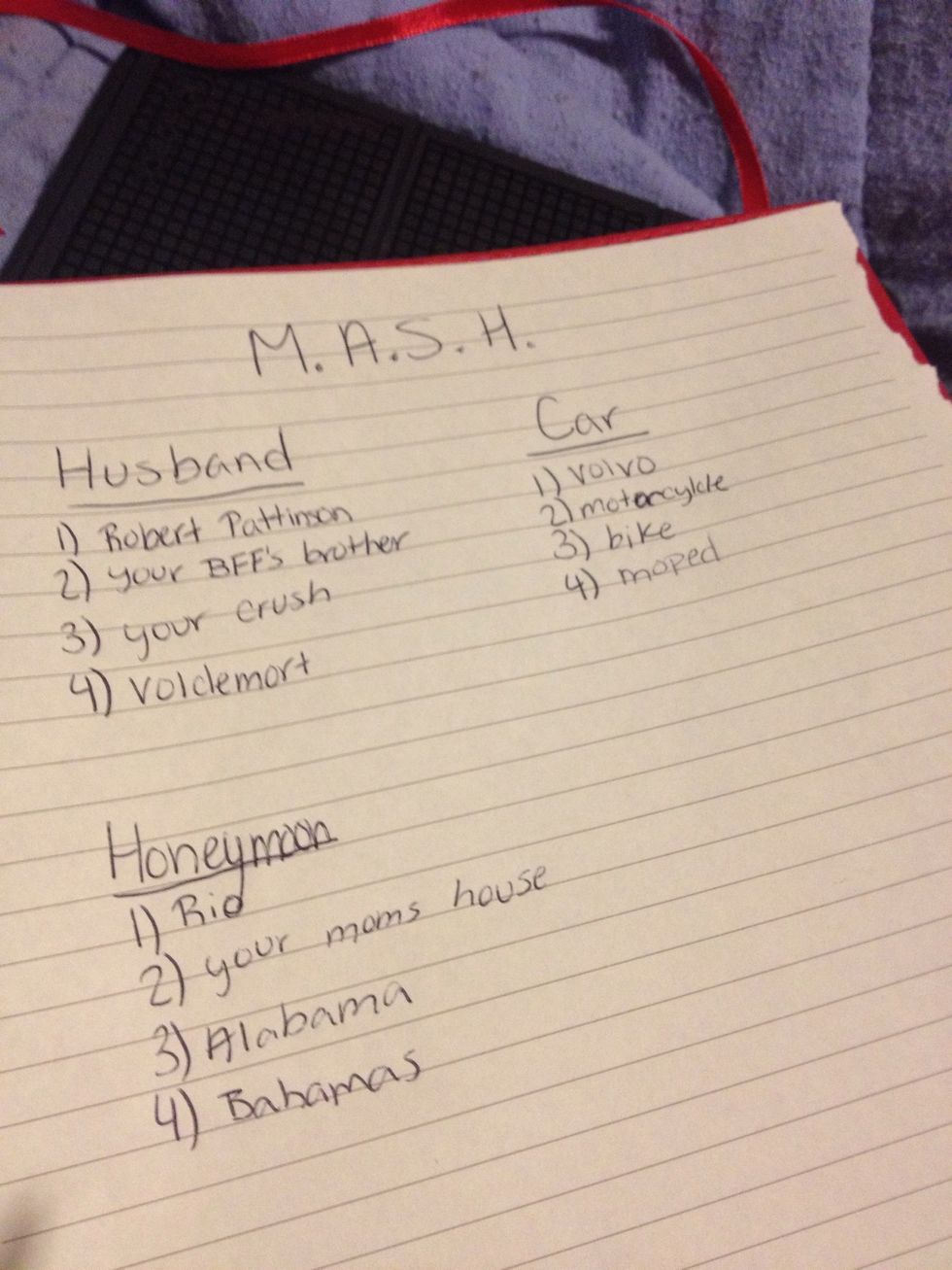 You fill in the rest with funny or serious answers