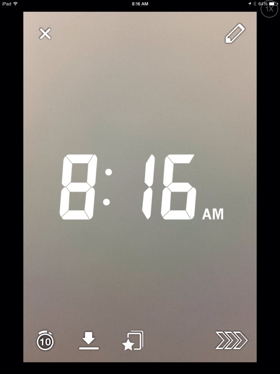 You get the time if you slid again.